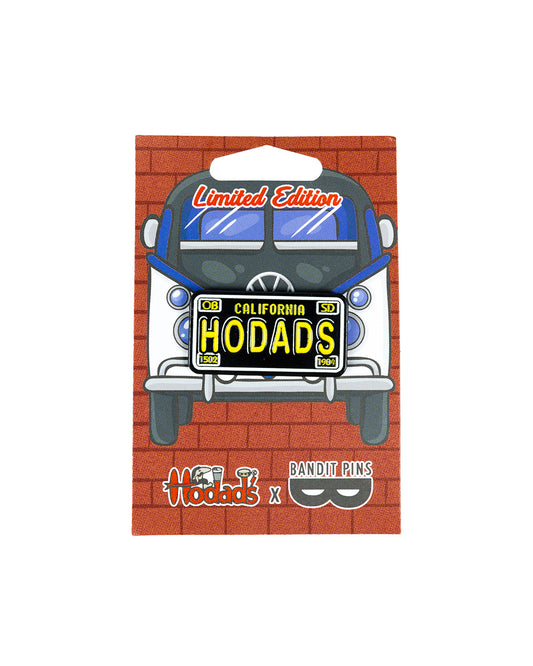 Hodads License Plate Pin